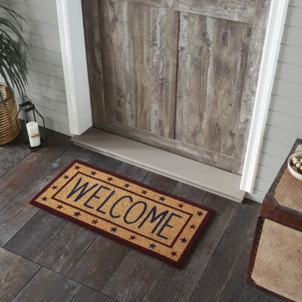 Patriotic Welcome Mat